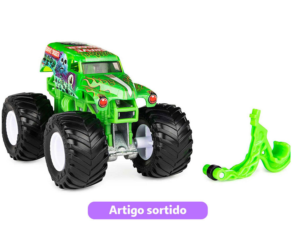 VE&Iacute;CULOS 1:64 MONSTER JAM MODELOS SORTIDOS image number 5