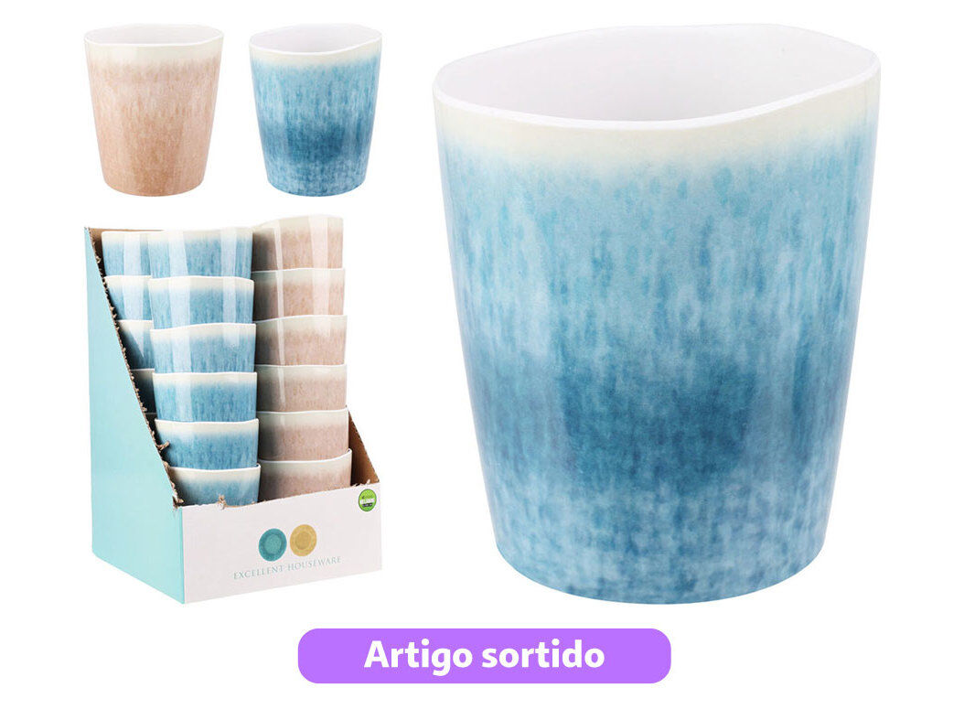 COPO MELAMINA EH 9XH10.5CM 450ML CORES SORTIDAS image number 0