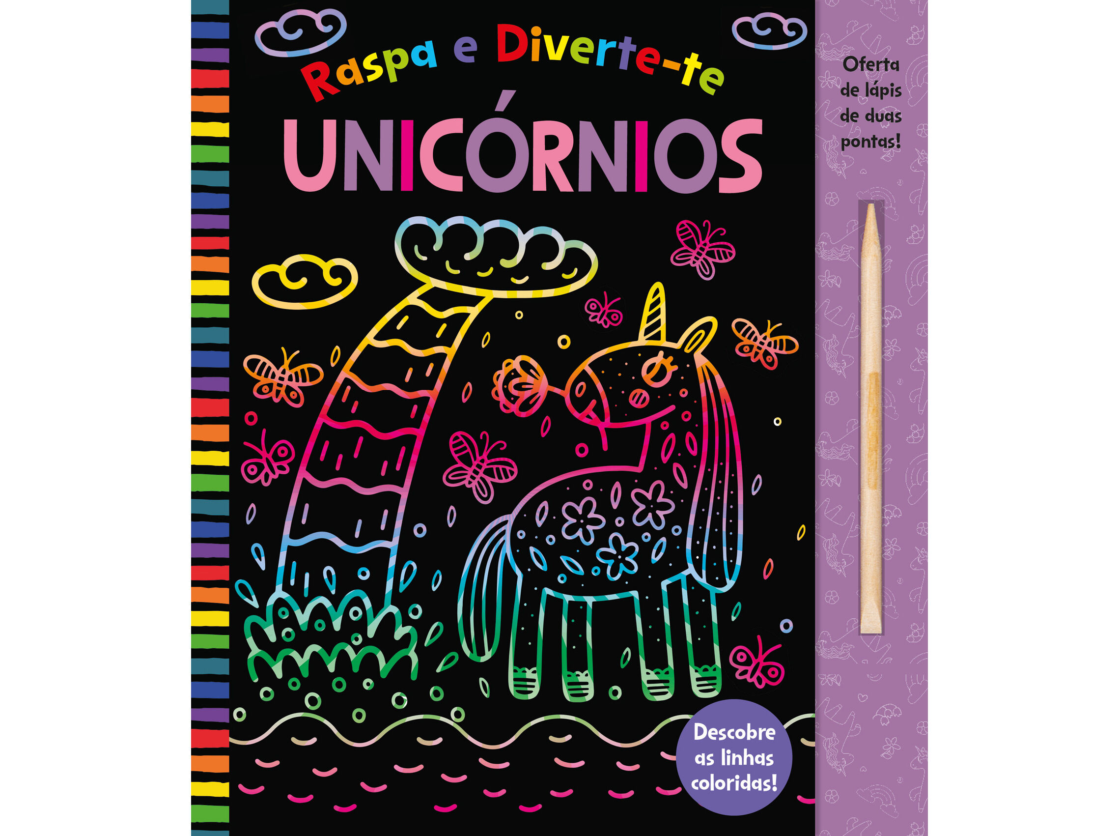 LIVRO RASPA E DIVERTE-TE: UNIC&Oacute;RNIOS ELIZABETH GOLDING image number 0