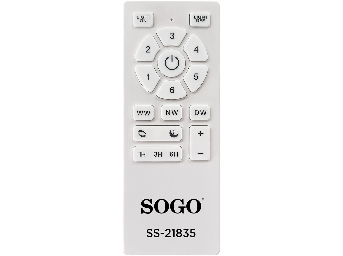 VENTOINHA DE TETO SOGO VEN-SS-21835 BRANCO 132CM image number 3