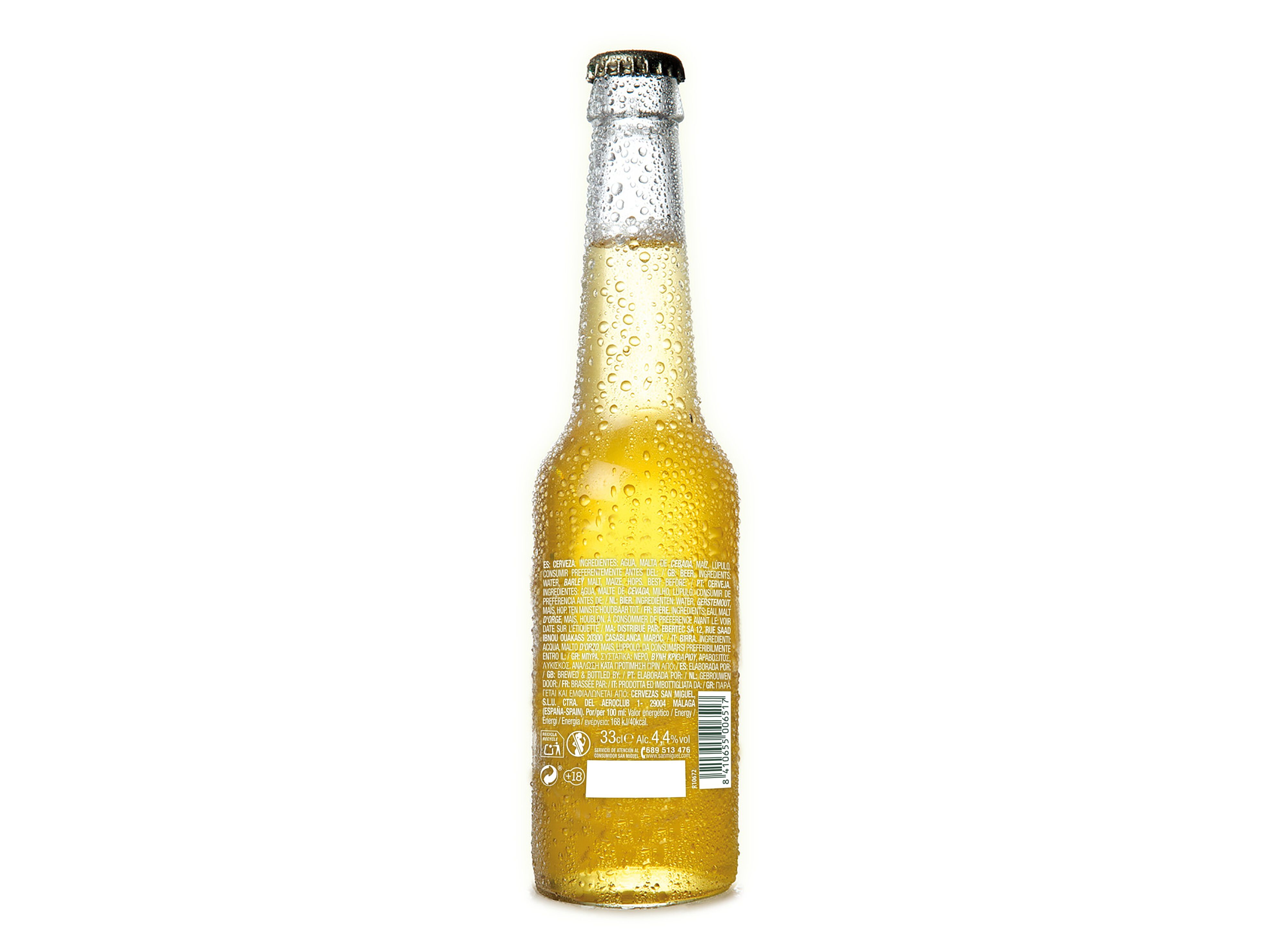CERVEJA SAN MIGUEL FRESCA 0.33L image number 1