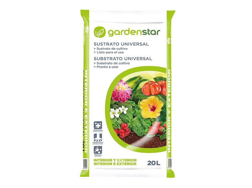 SUBSTRATO GARDENSTAR UNIVERSAL 20L
