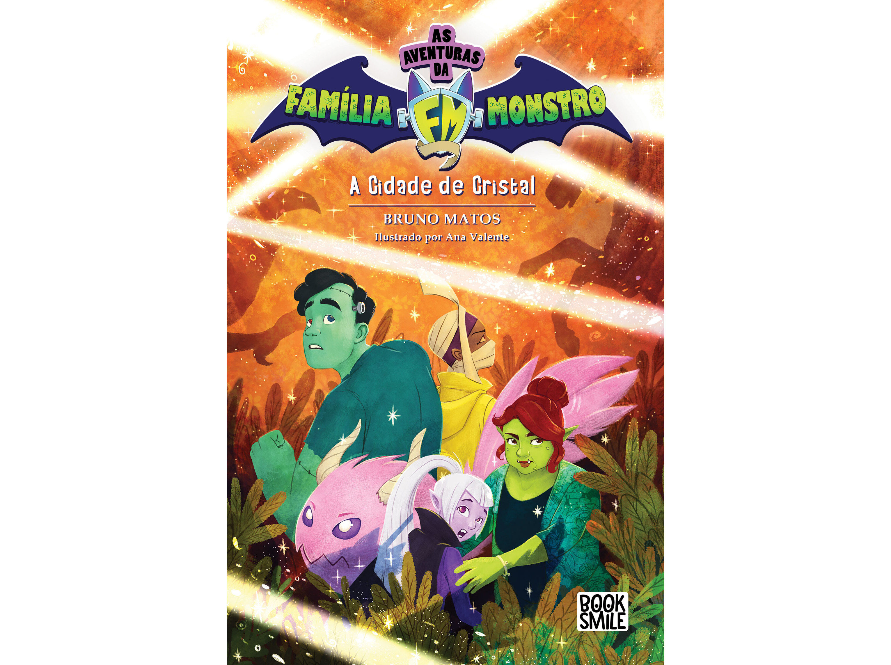 LIVRO AS AVENTURAS DA FAM&Iacute;LIA MONSTRO 2 - A CIDADE DE CRISTAL image number 0