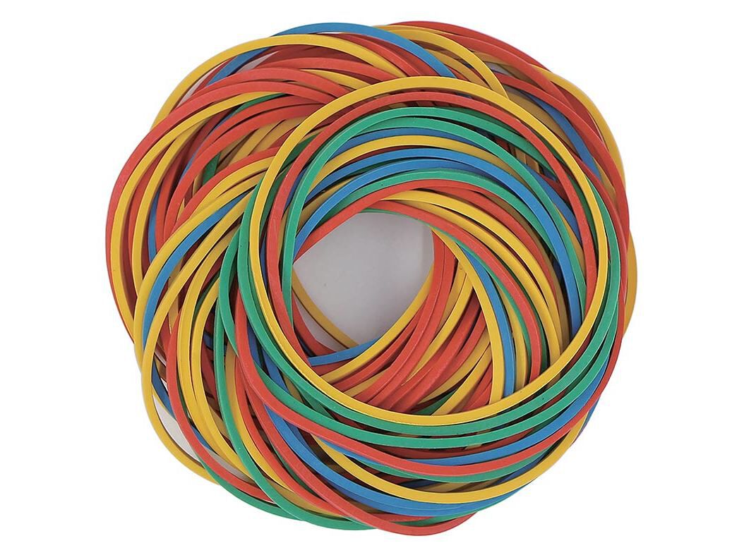 EL&Aacute;STICOS POLEGAR 50G CORES SORTIDAS image number 1