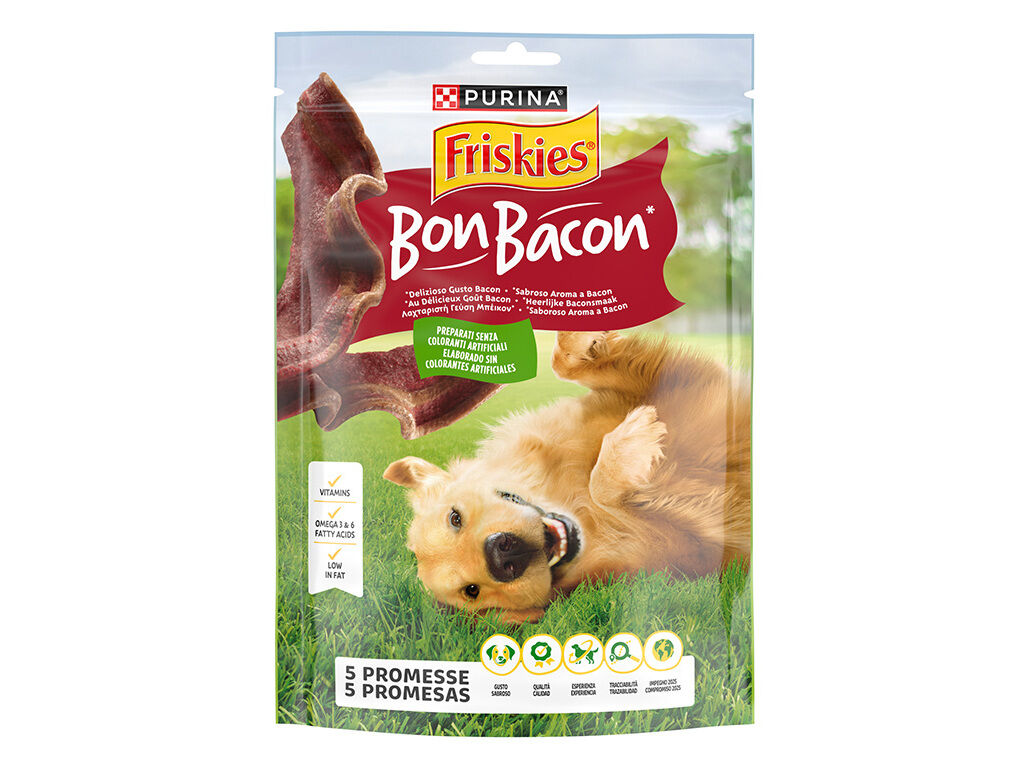 SNACKS PARA C&Atilde;O FRISKIES BONBACON 120G image number 0