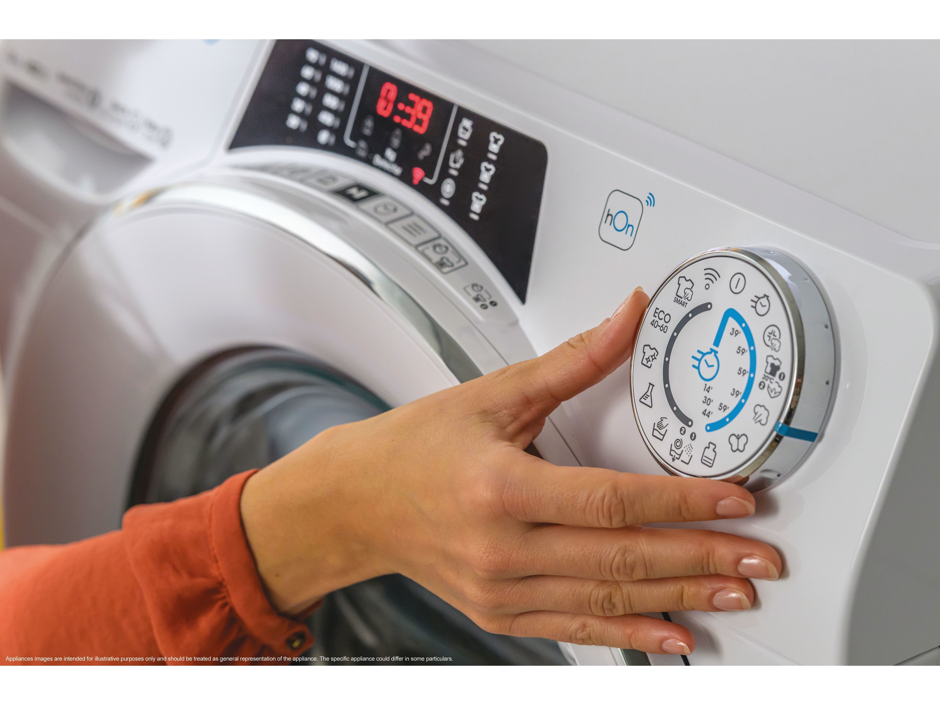 M&Aacute;QUINA LAVAR ROUPA CANDY RO 4106DWMC7/1-S - BRANCO A 10KG image number 13