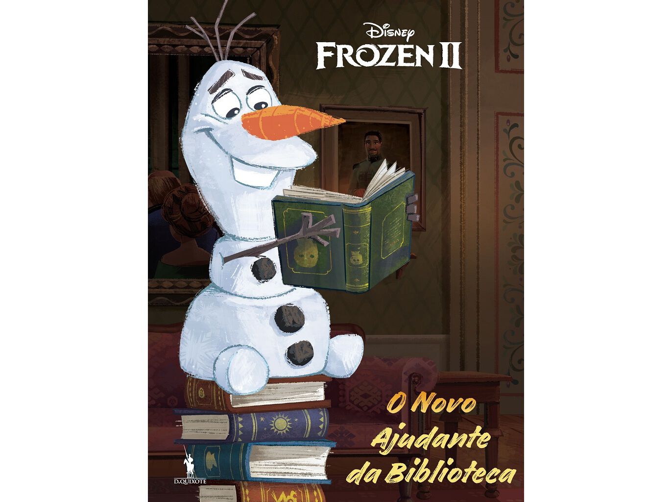 LIVRO FROZEN II O NOVO AJUDANTE DA BIBLIOTECA