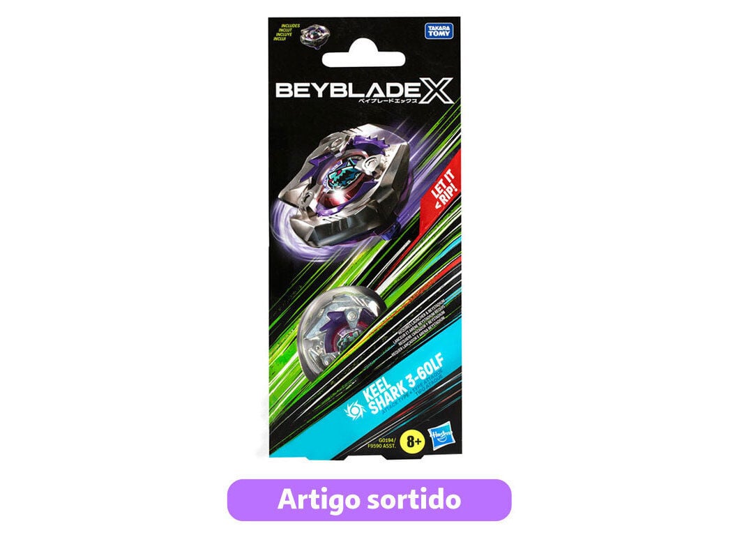 BOOSTER X BEYBLADE PACK MODELOS SORTIDOS image number 0