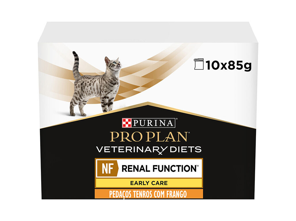 COMIDA H&Uacute;MIDA GATO PRO PLAN RENAL EARLY CARE 10X85G