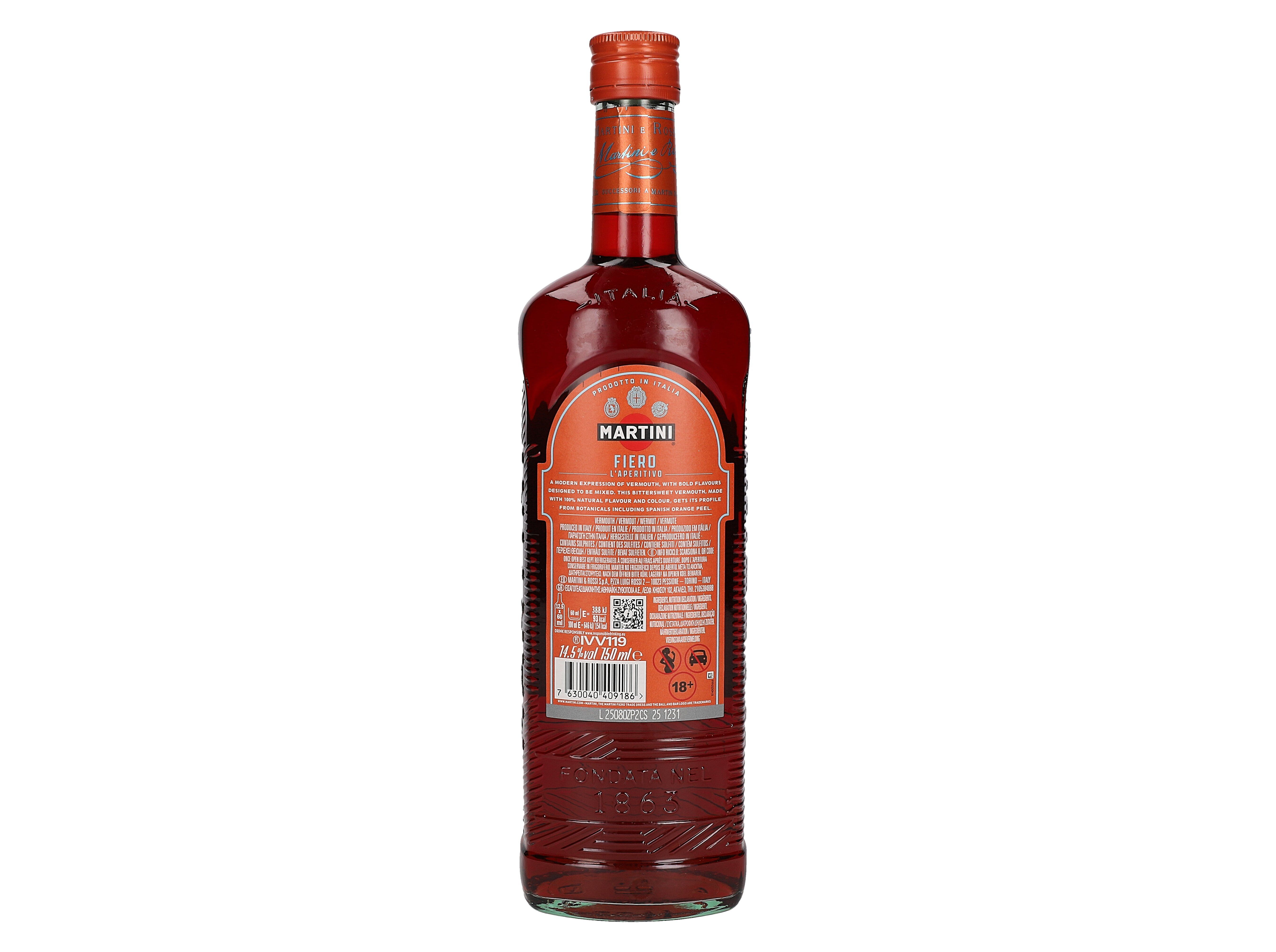 VERMOUTE MARTINI FIERO 0.75L image number 1