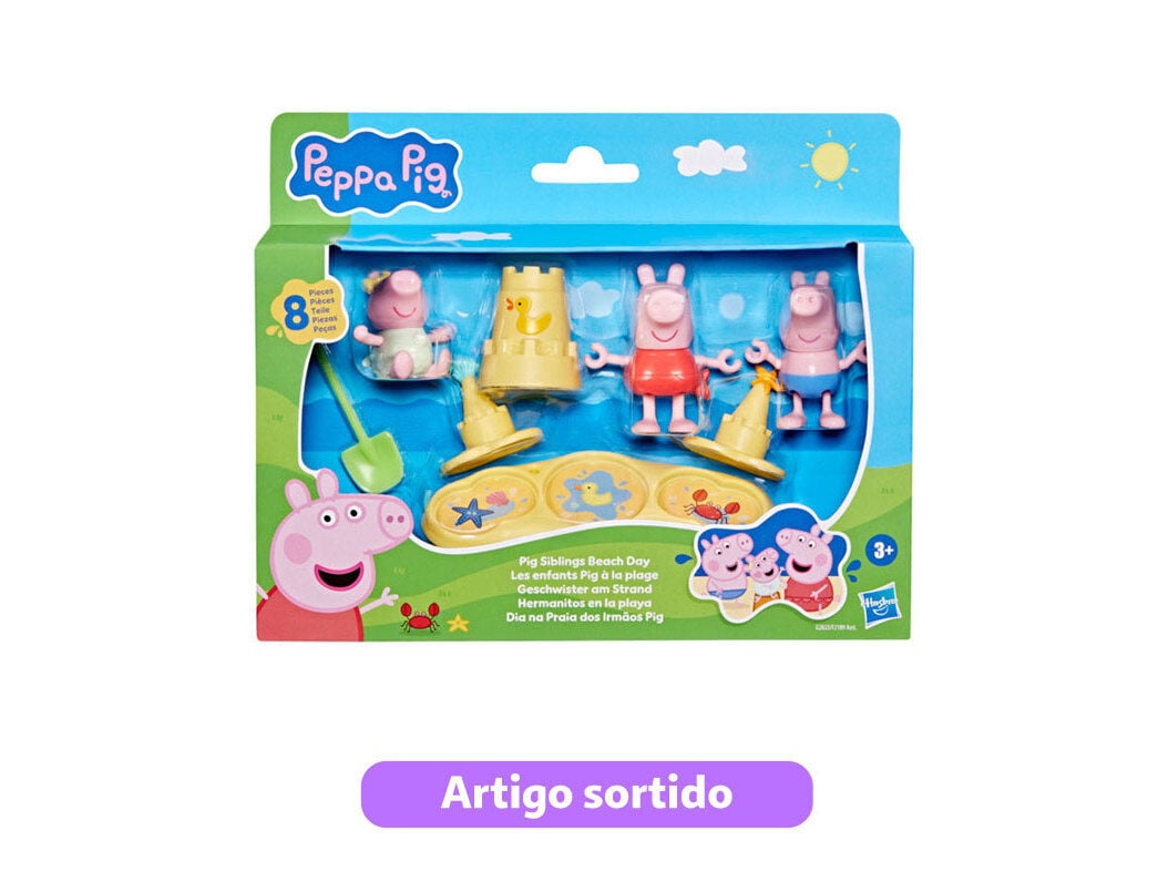 MOMENTOS DA PEPPA PEPPA PIG MODELOS SORTIDOS