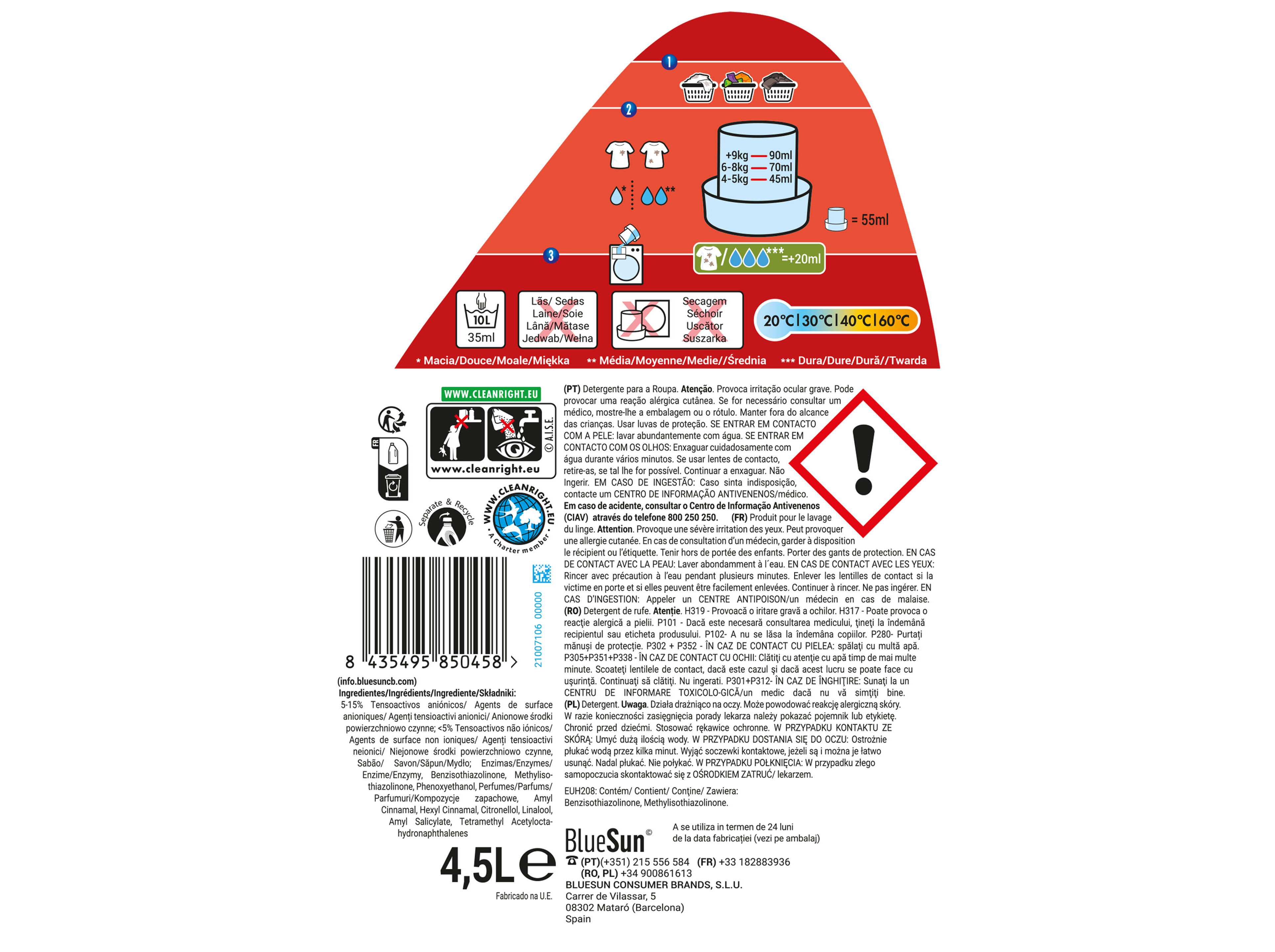 DET. ROUPA M&Aacute;Q. L&Iacute;QUIDO GAMA PAIX&Atilde;O PORTUGUESA 100D image number 2