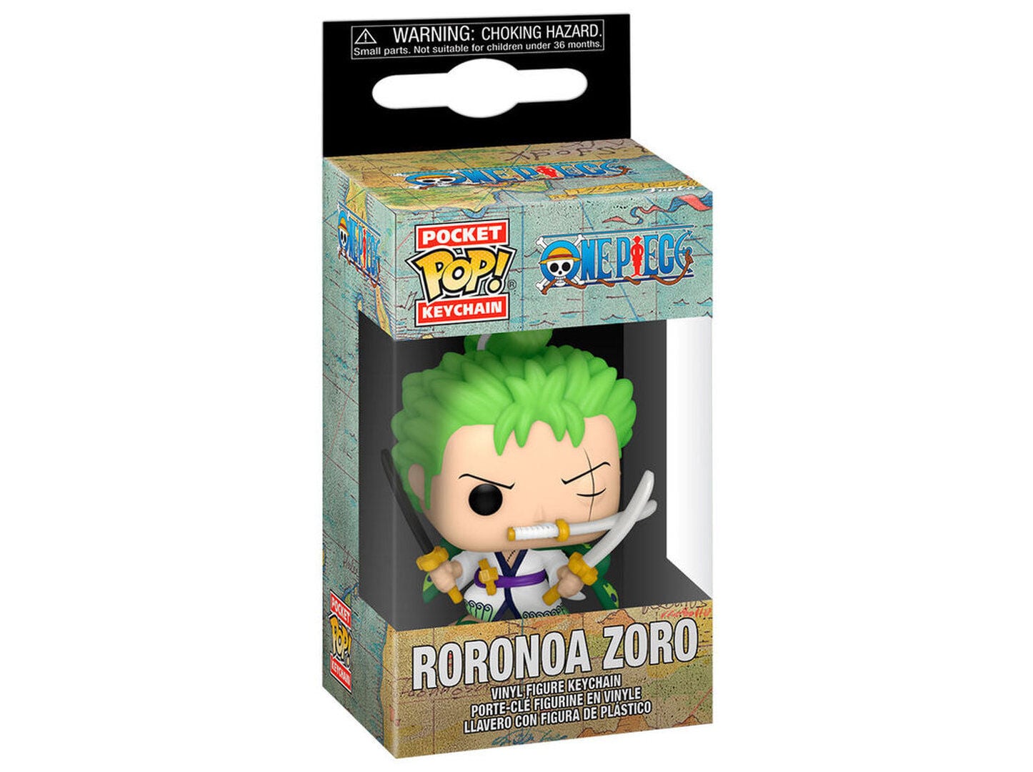 PORTA-CHAVES POP! FUNKO ONE PIECE- RORON image number 0