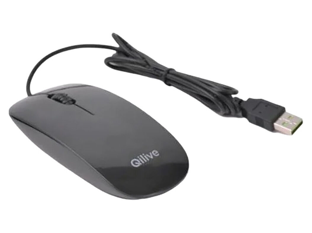 RATO COM FIO QILIVE CP-1287 PRETO