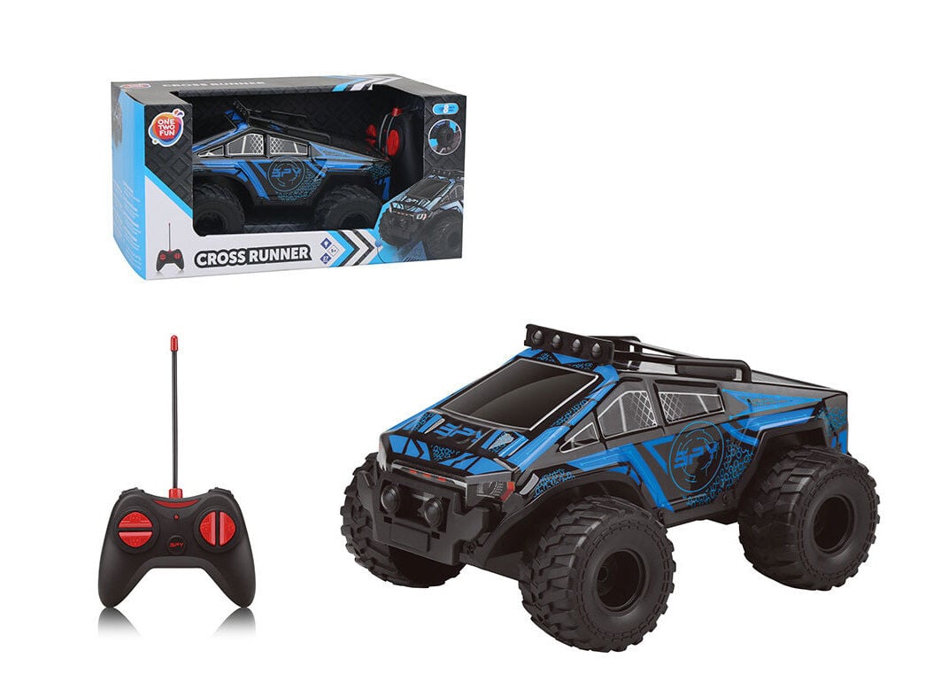 CARRO R/C ONE TWO FUN SPY CROSS CRUISER 27 MHZ 1/20