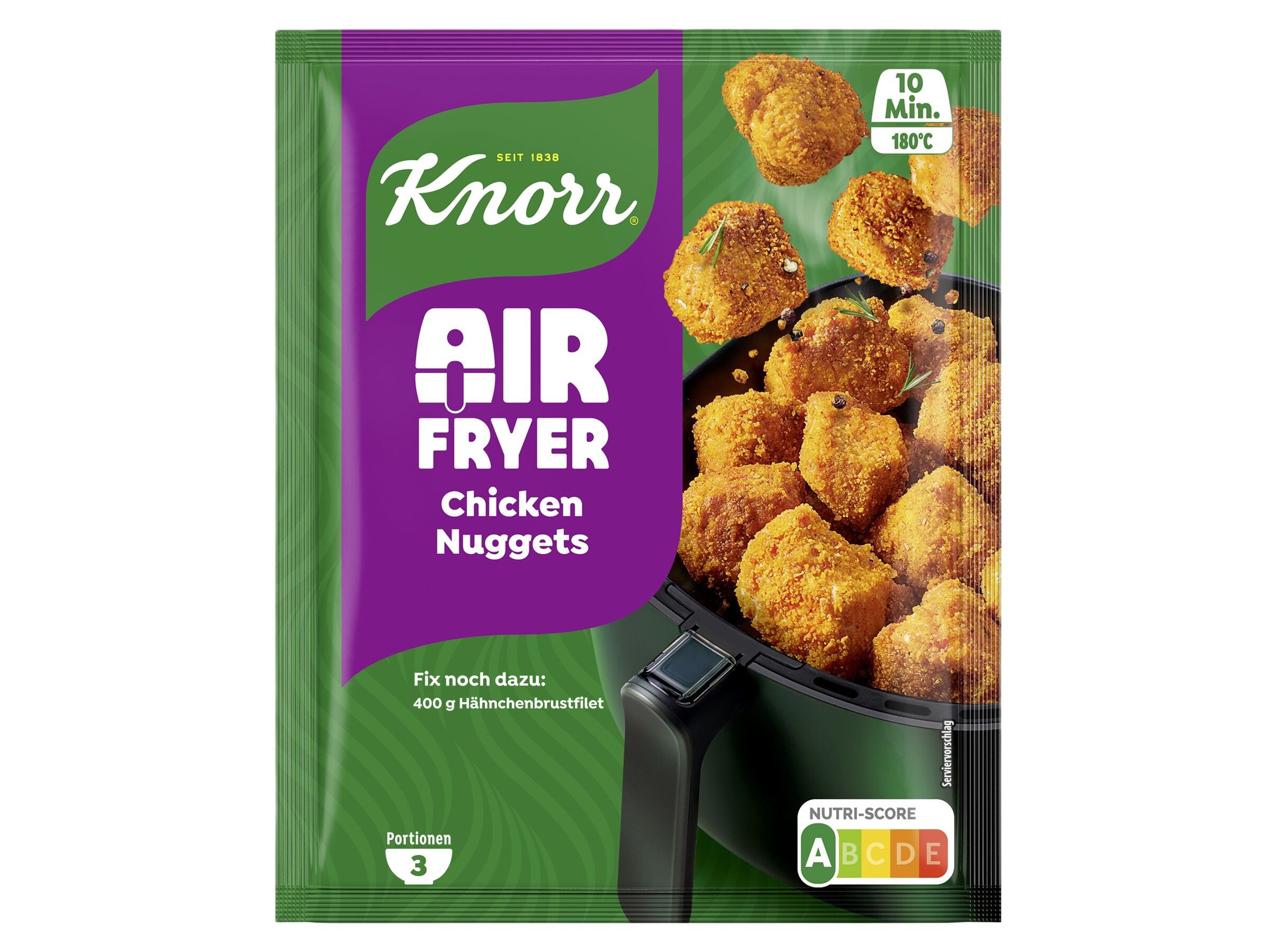 TEMPERO KNORR AIR FRYER FRANGO 60G image number 1