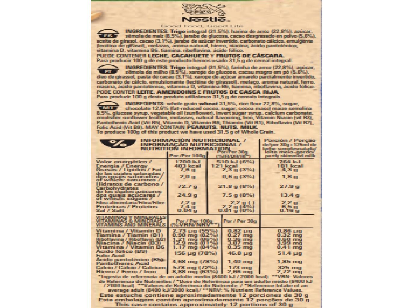 CEREAIS NESTL&Eacute; CRUNCH 375G image number 1