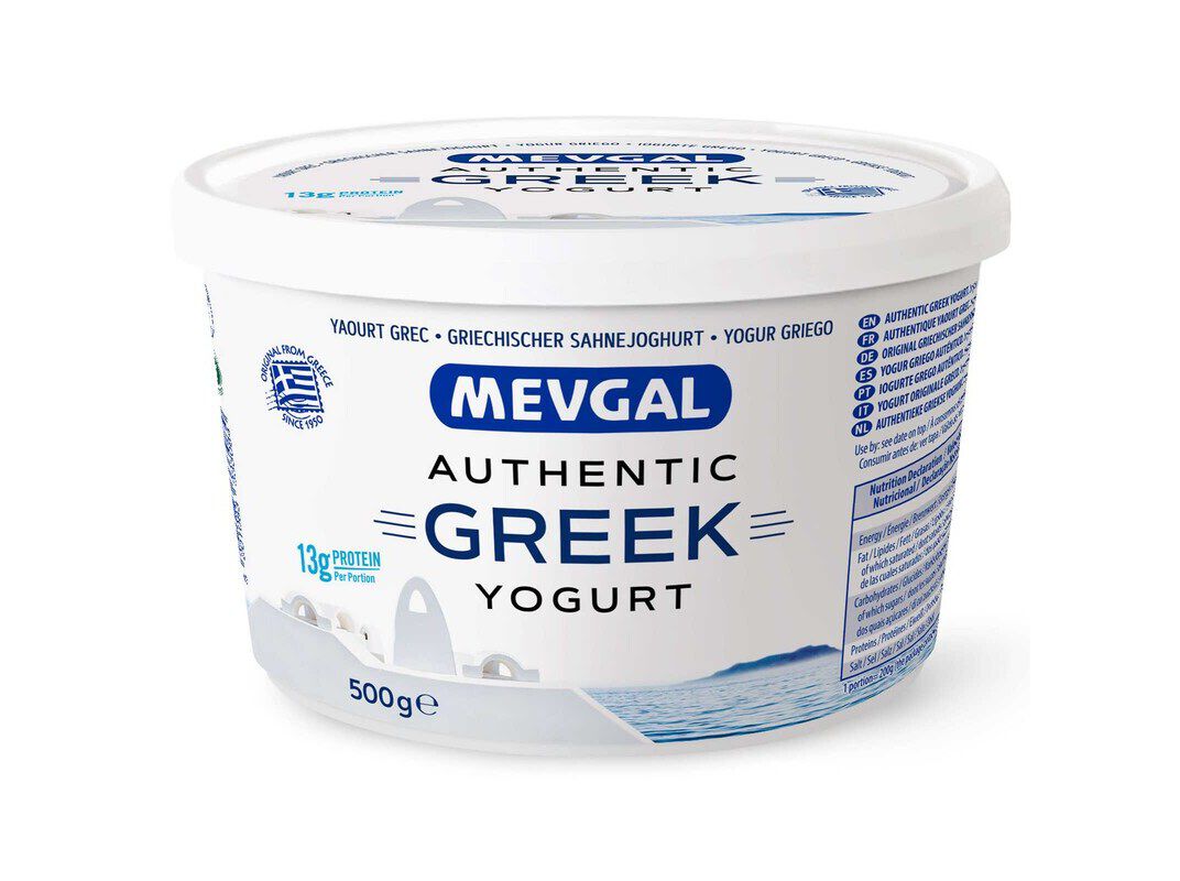 IOGURTE MEVGAL GREGO NATURAL 10% MEIO GORDO 500G image number 0