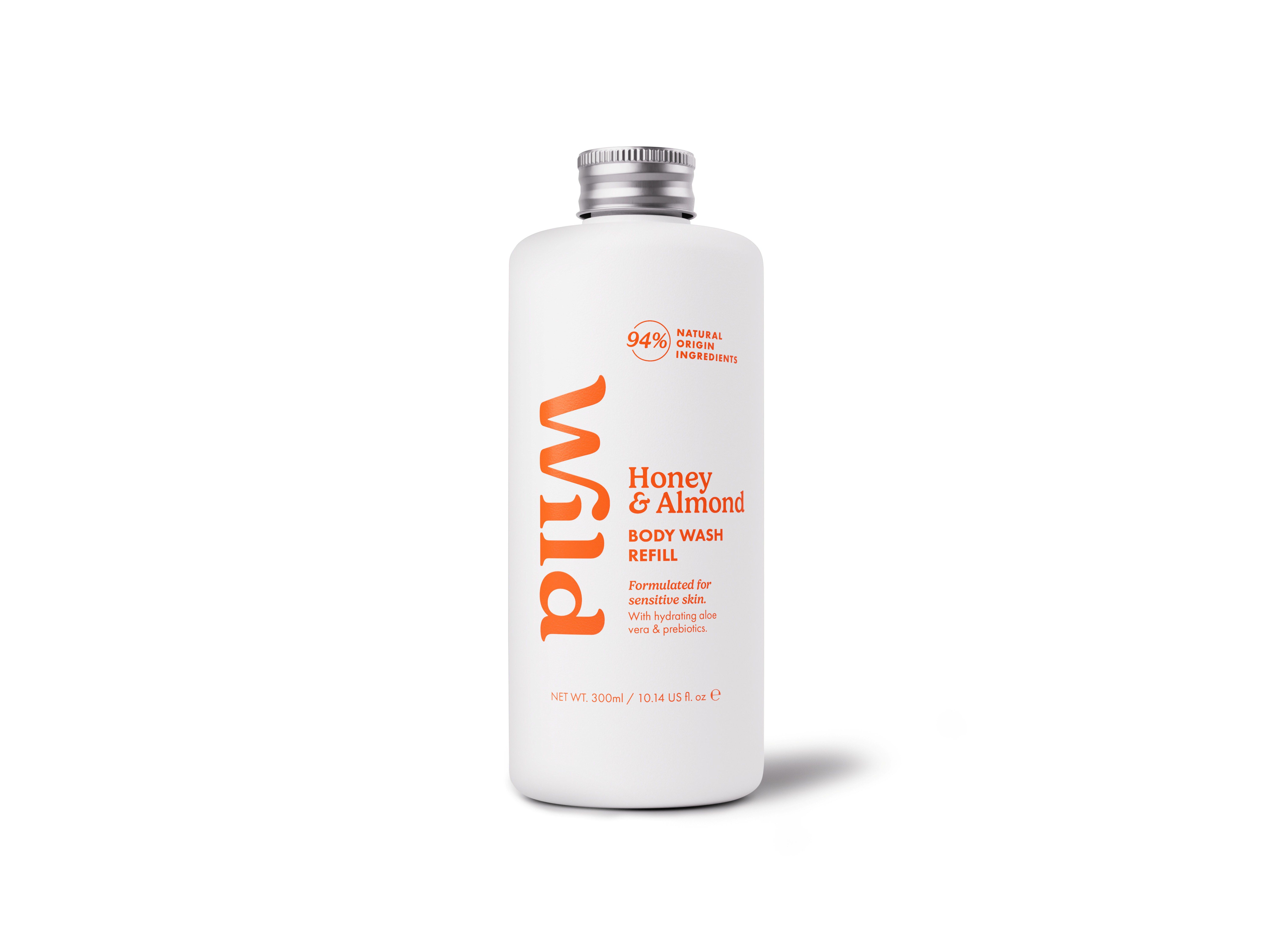 RECARGA GEL BANHO WILD MEL AM&Ecirc;NDOA 300ML image number 0