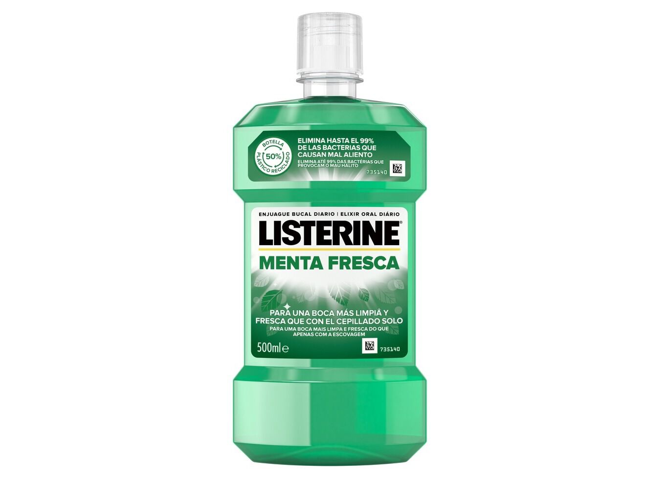 ELIXIR LISTERINE MENTA FRESCA 500ML