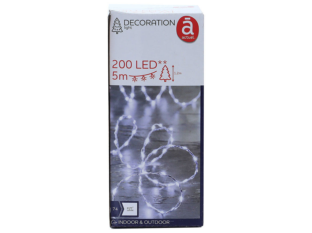 LUZES BRANCAS ACTUEL EXTERIOR 200LED image number 1