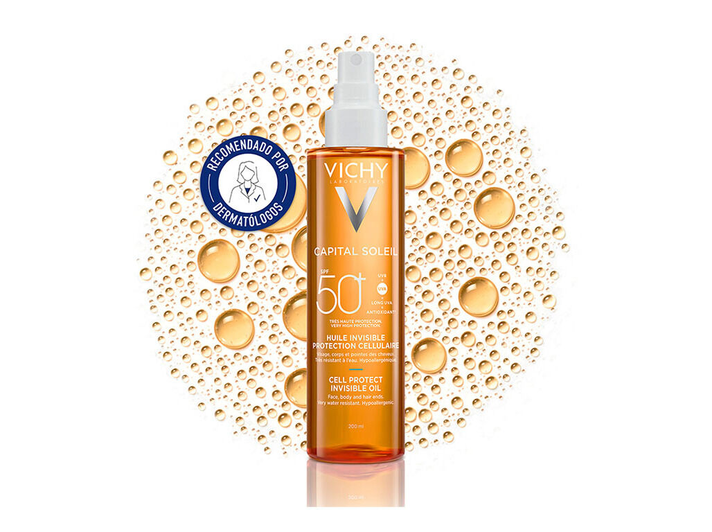 OLEO VICHY PROTECAO CELULAR SPF50+ 200ML image number 0