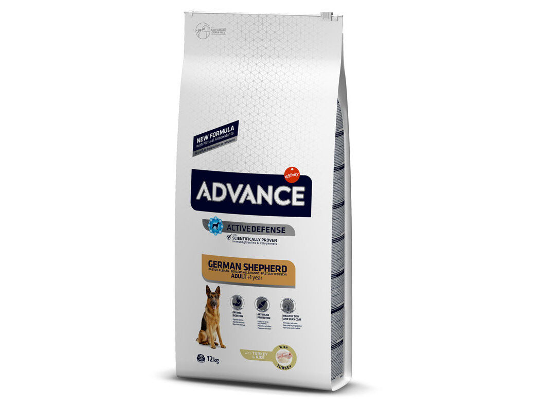 RA&Ccedil;&Atilde;O C&Atilde;O ADVANCE PASTOR ALEM&Atilde;O 12 KG*