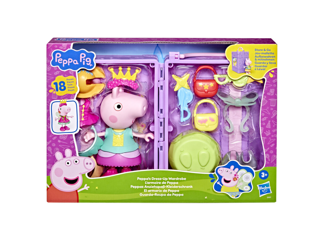 GUARDA-ROUPA PEPPA PIG ESTILOS DIVERTIDOS image number 0