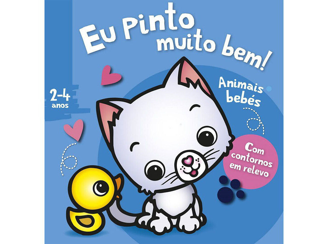 LIVRO EU PINTO MUITO BEM! ANIMAIS BEB&Eacute;S image number 0