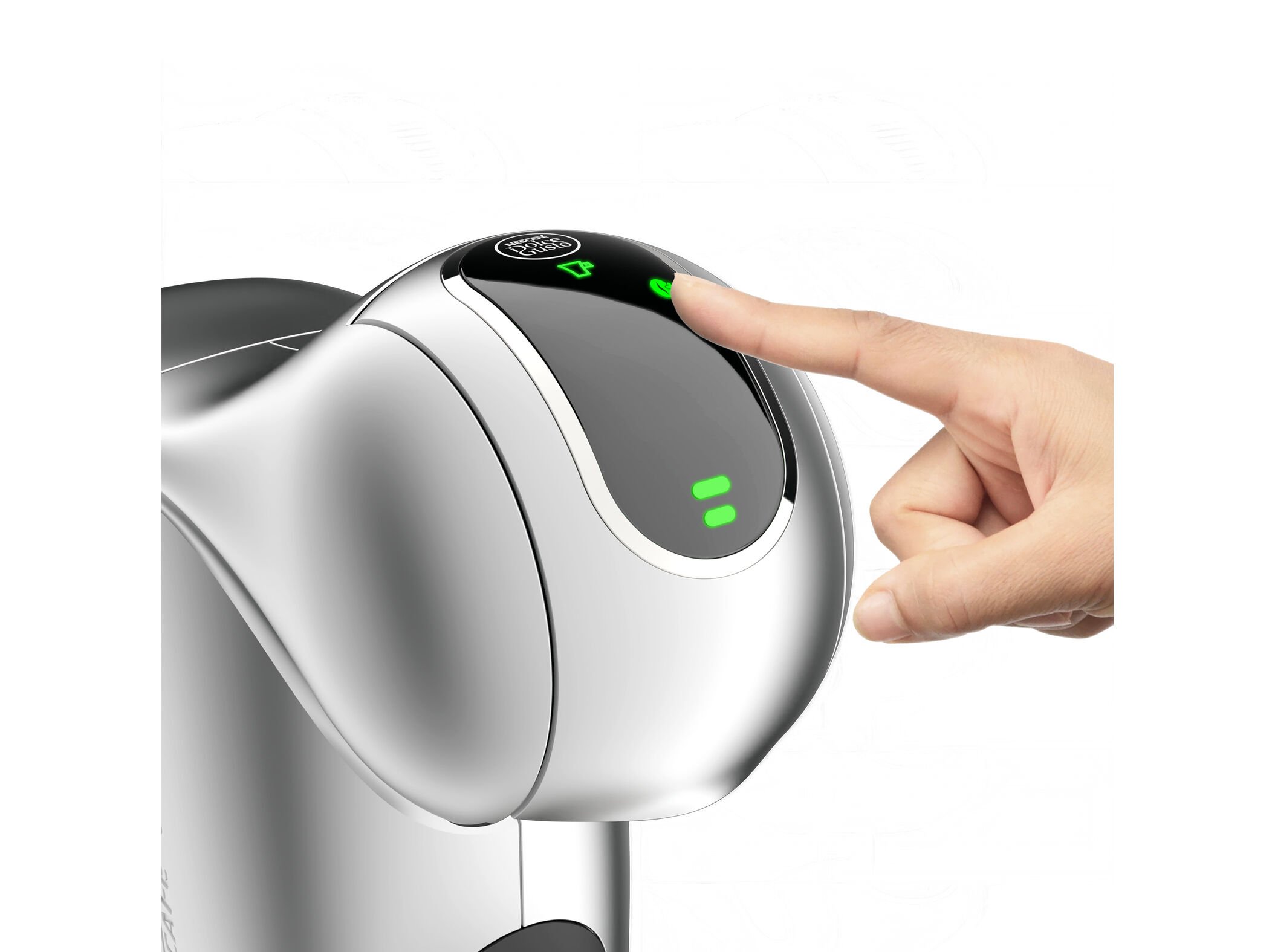 M&Aacute;QUINA DE CAF&Eacute; KRUPS NESCAF&Eacute; DOLCE GUSTO GENIO S TOUCH KP440EP16 - SILVER image number 3