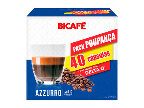 CÁPSULAS CAFÉ BICAFÉ PACK POUPANÇA DELTA Q 40UN image number 1