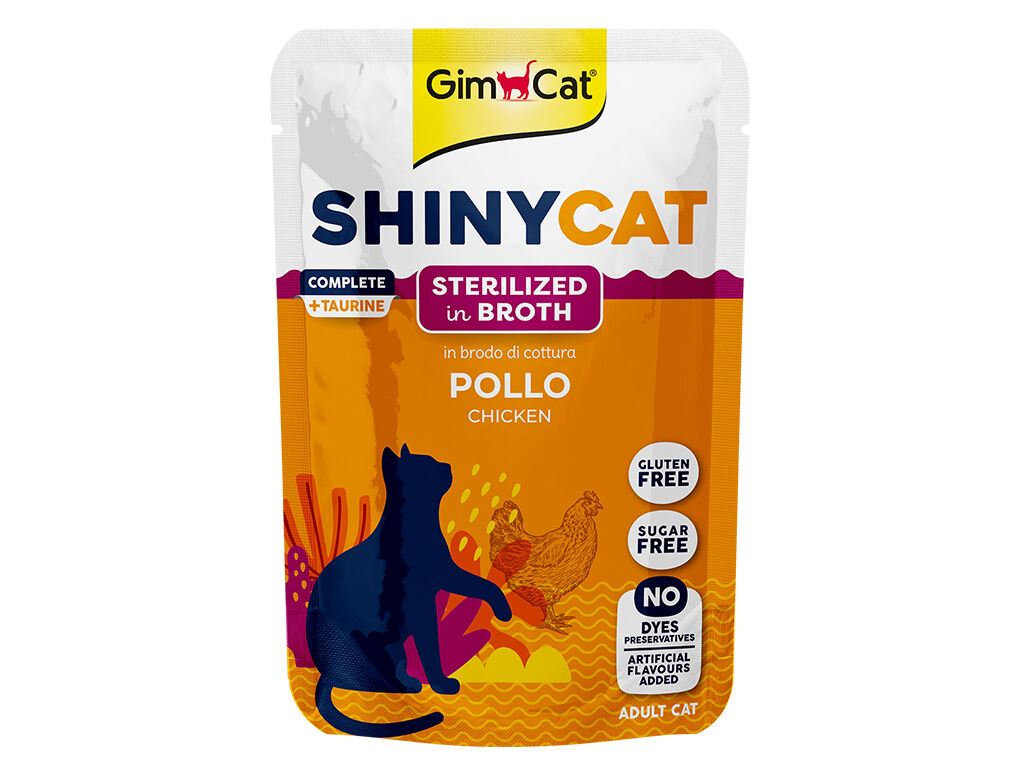 COMIDA H&Uacute;MIDA GIMCAT SAQ ESTER FRANGO 70G image number 0