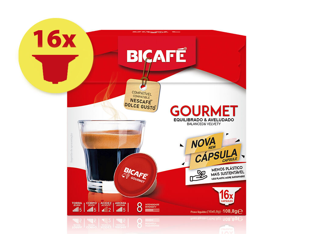 C&Aacute;PSULAS CAF&Eacute; BICAF&Eacute; GOURMET DG 16 UN image number 3