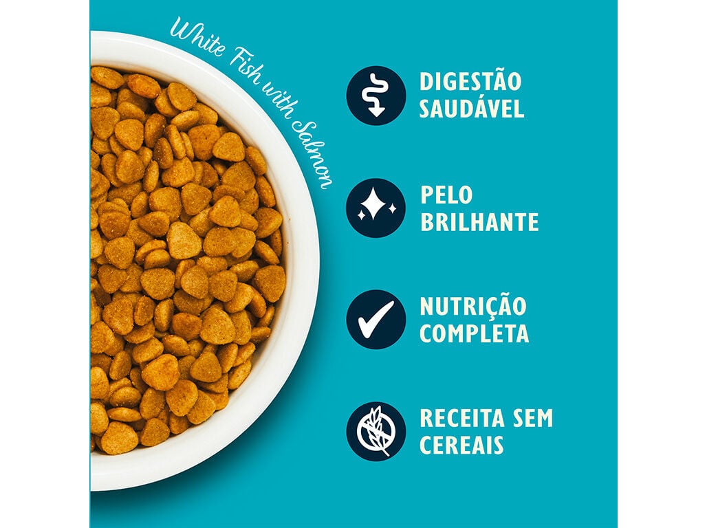 RA&Ccedil;&Atilde;O PARA GATO LILY'S KITCHEN PEIXE 800G image number 2