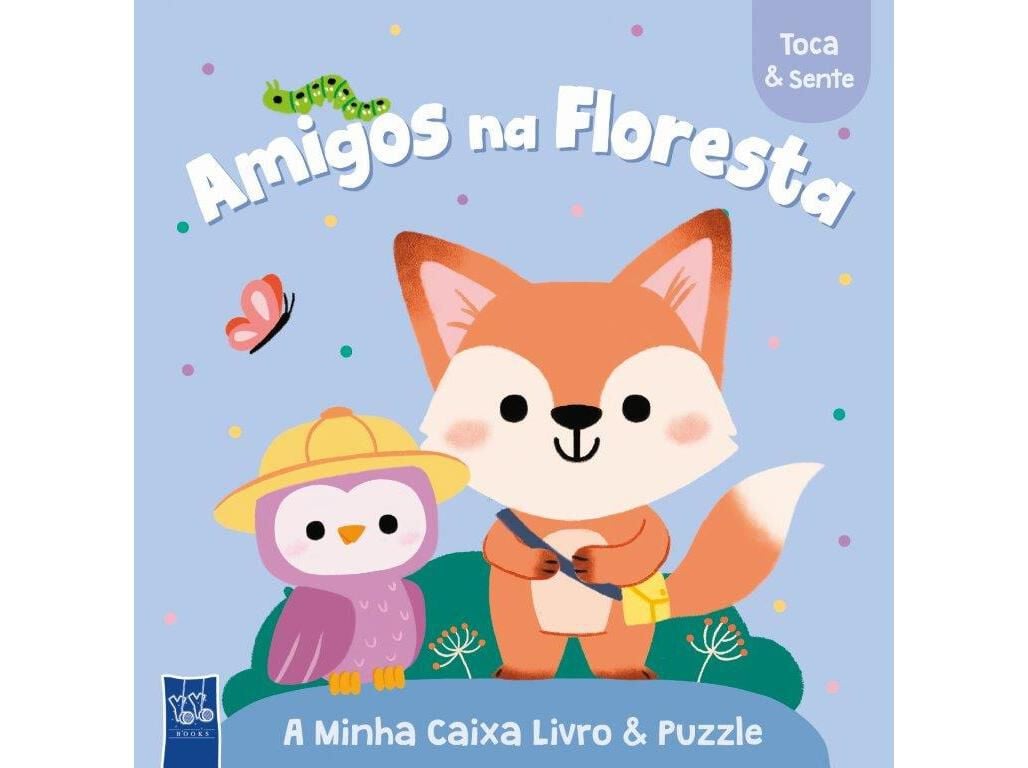 LIVRO A MINHA CAIXA LIVRO & PUZZLE - AMIGOS NA FLORESTA