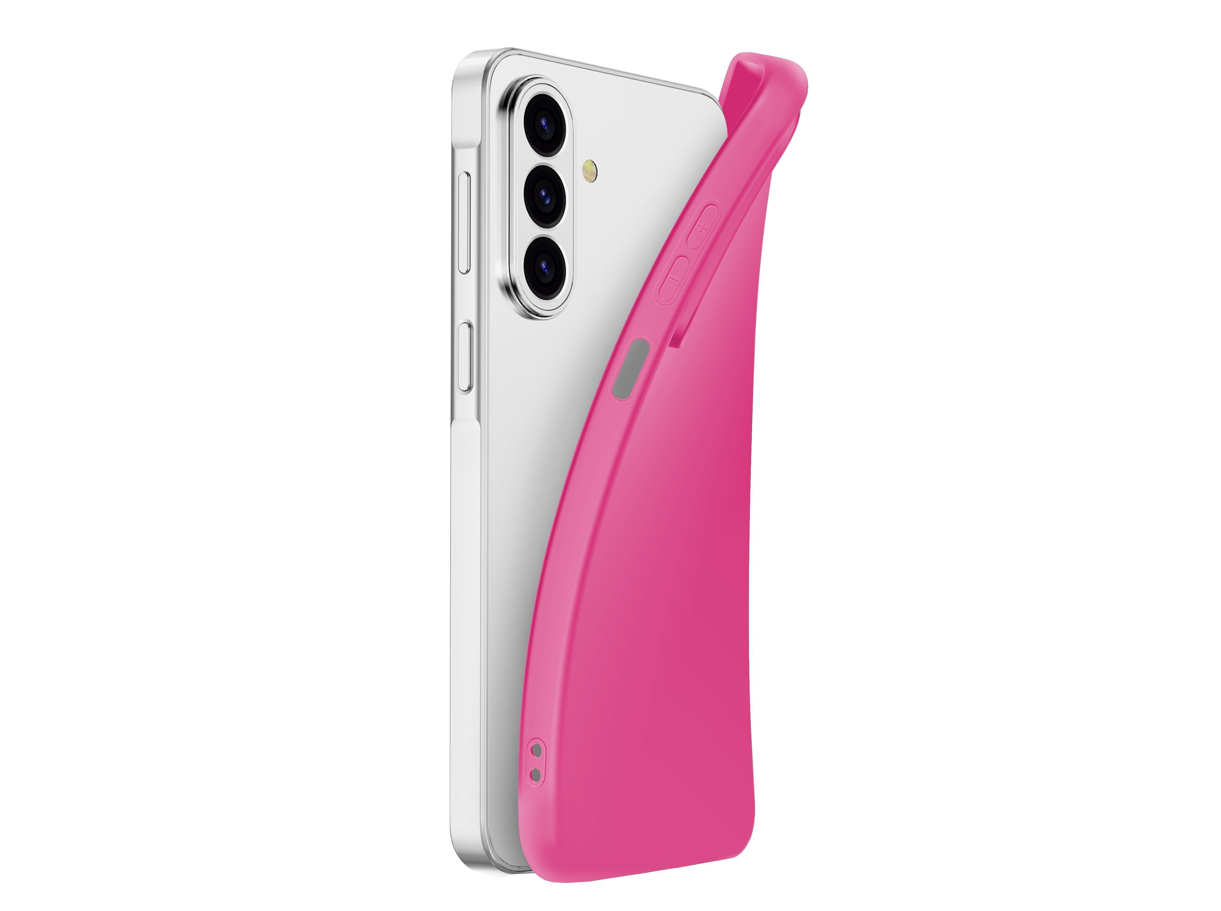 CAPA CHROMA CELLULARLINE SAMSUNG A27 ROSA image number 0