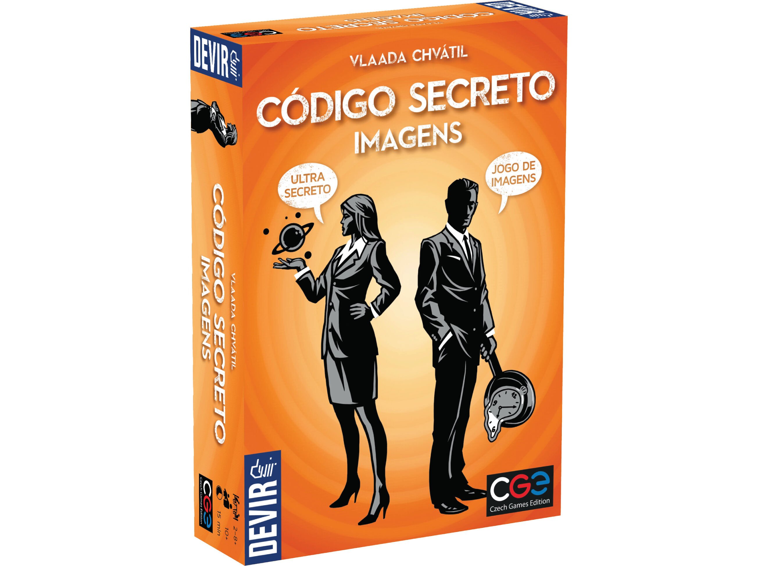 JOGO C&Oacute;DIGO SECRETO DEVIR IMAGENS TABULEIRO image number 0