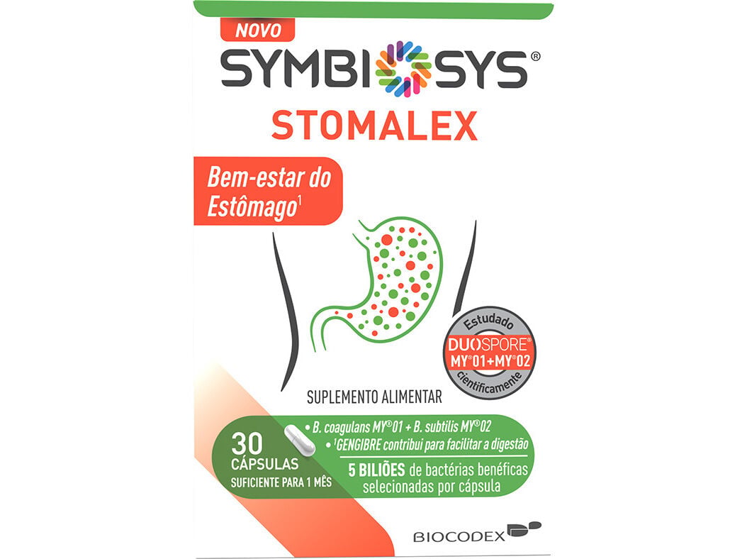 SUPLEMENTO SYMBIOSYS STOMALEX 30CAPS