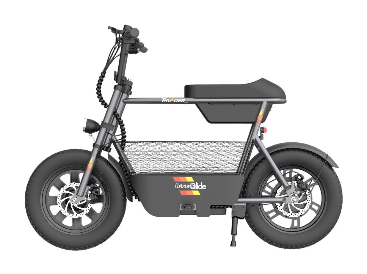 BICICLETA URBANGLIDE GREY THUNDER 160 SEM PEDAIS image number 3