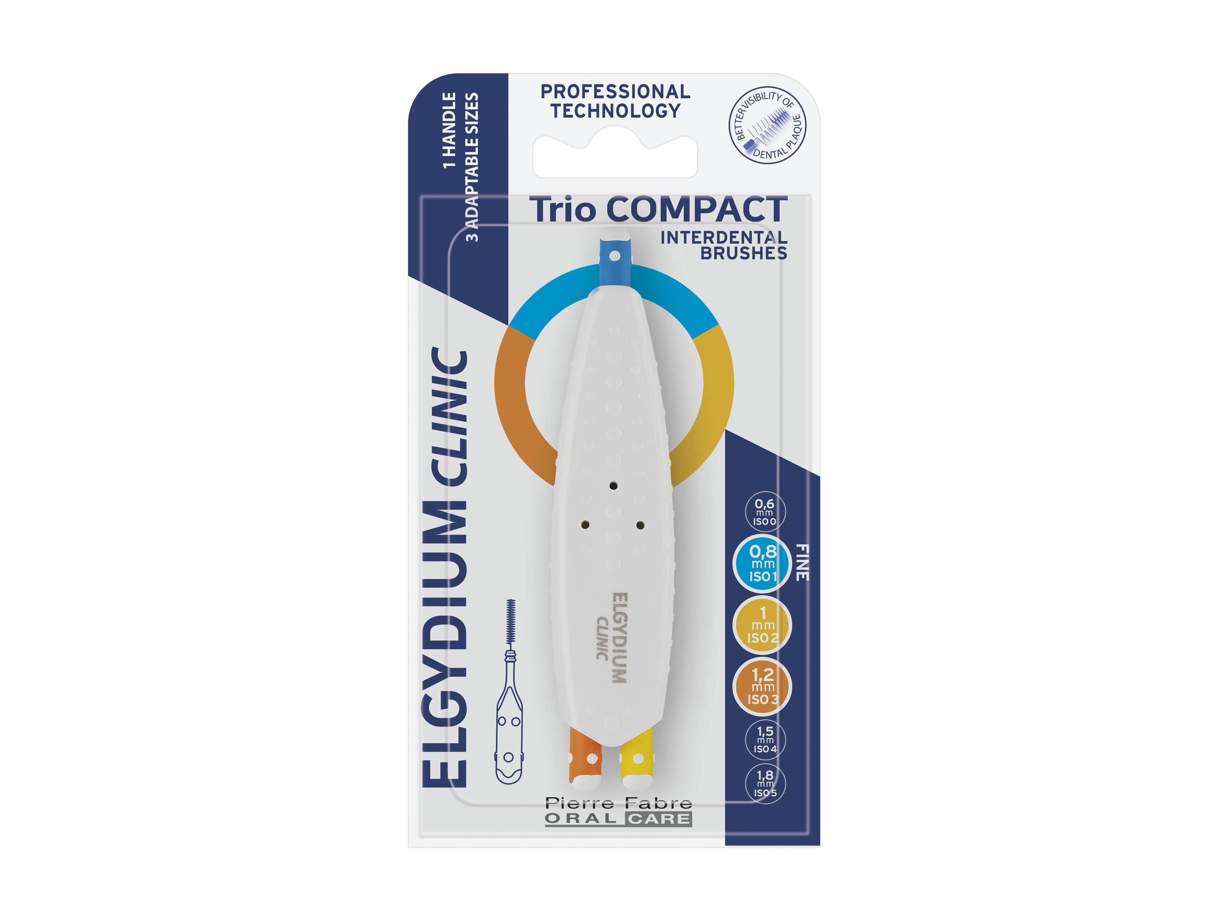 ESCOVILH&Otilde;ES ELGYDIUM TRIO COMPACT ESTREITO MIST 6UN image number 0