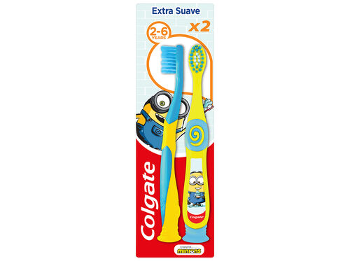 Escova de Dentes Criança Minions&Troll 2-6 anos Colgate 2un image number 0