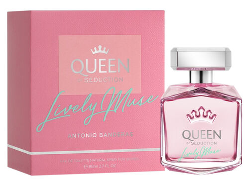EAU DE TOILETTE ANTÓNIO BANDERAS MULHER QUEEN LIVELY MUSE 80ML image number 0
