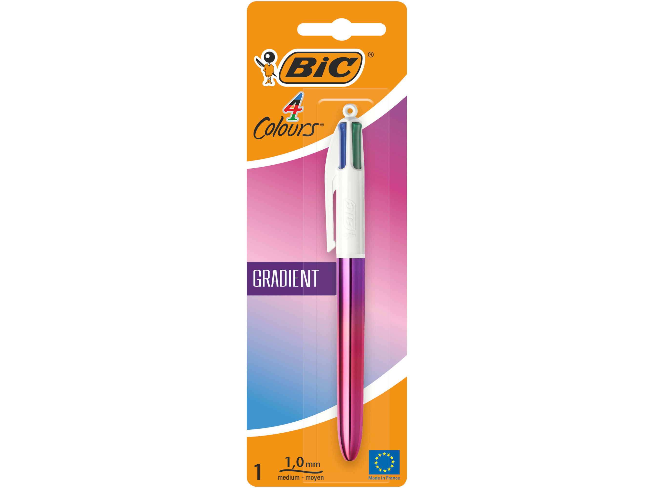 ESFEROGR&Aacute;FICAS BIC 4 CORES GRADIENT MODELOS SORTIDOS image number 2