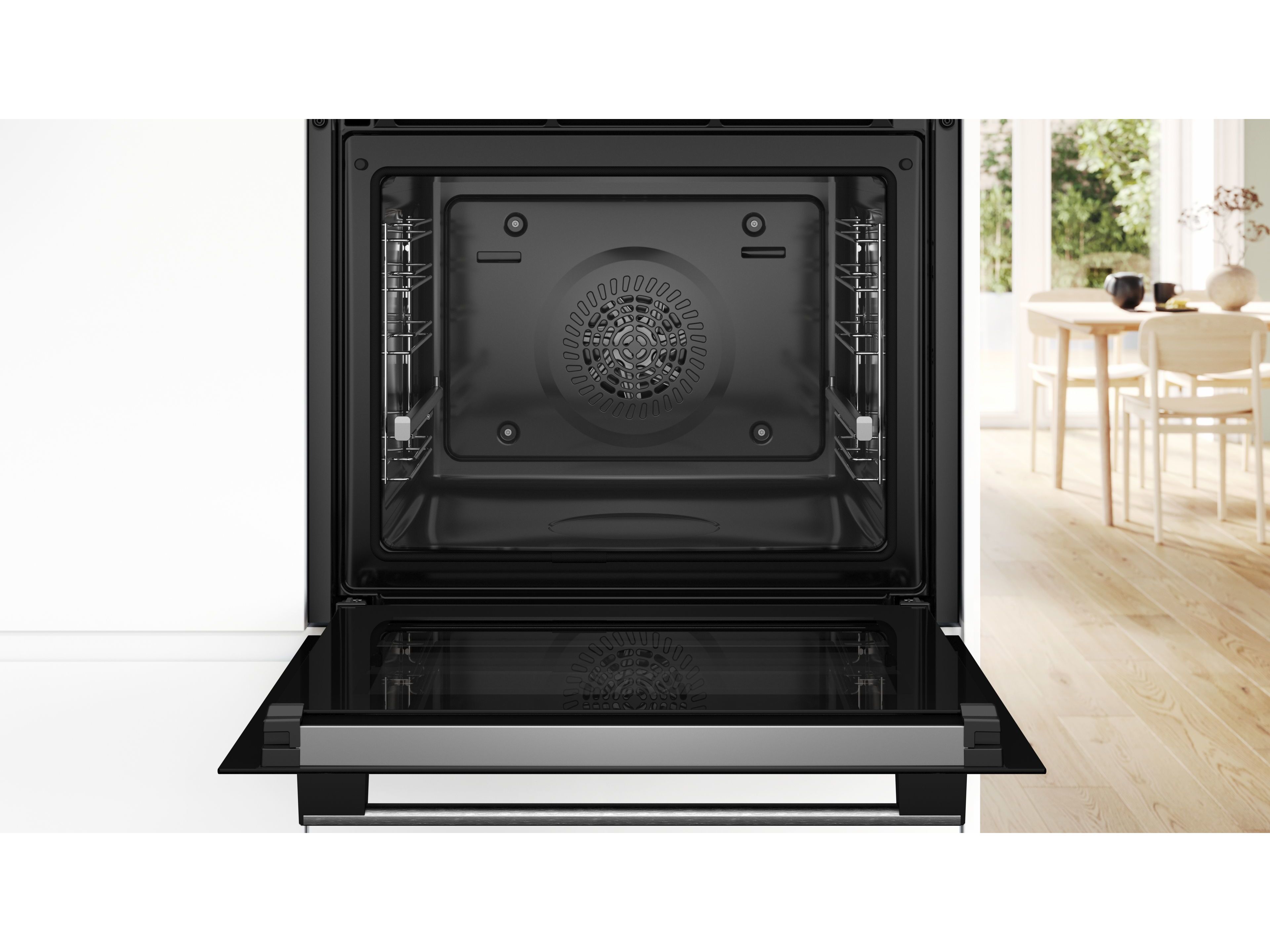 FORNO PIROL&Iacute;TICO BOSCH HRG572ES3 71 L A+ VAPOR AIR FRY INOX image number 1