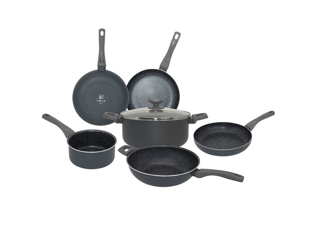 TREM COZINHA ALUMINIO ACTUEL 100% RECICLADO 7 PE&Ccedil;AS