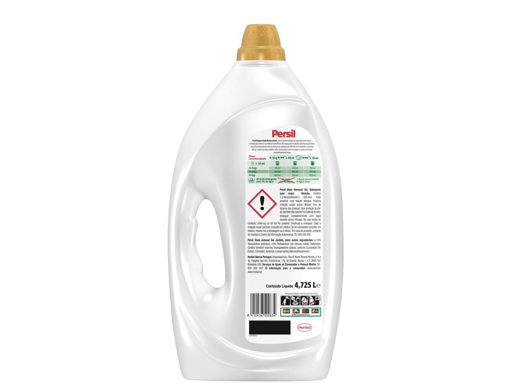 DET. ROUPA M&Aacute;Q. PERSIL STAIN REMOVAL 105D image number 1