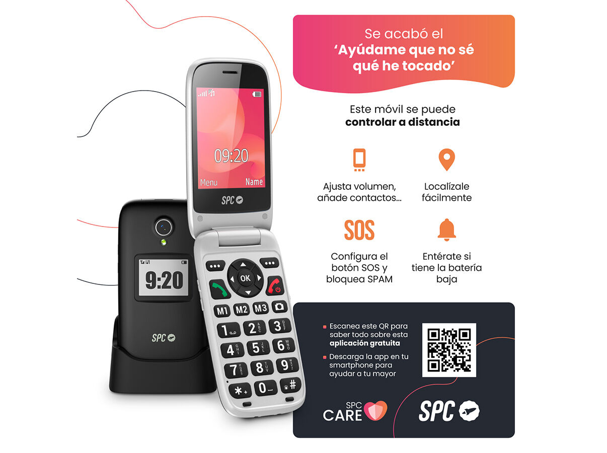 FEATURE PHONE SPC POLARIS PRETO image number 3