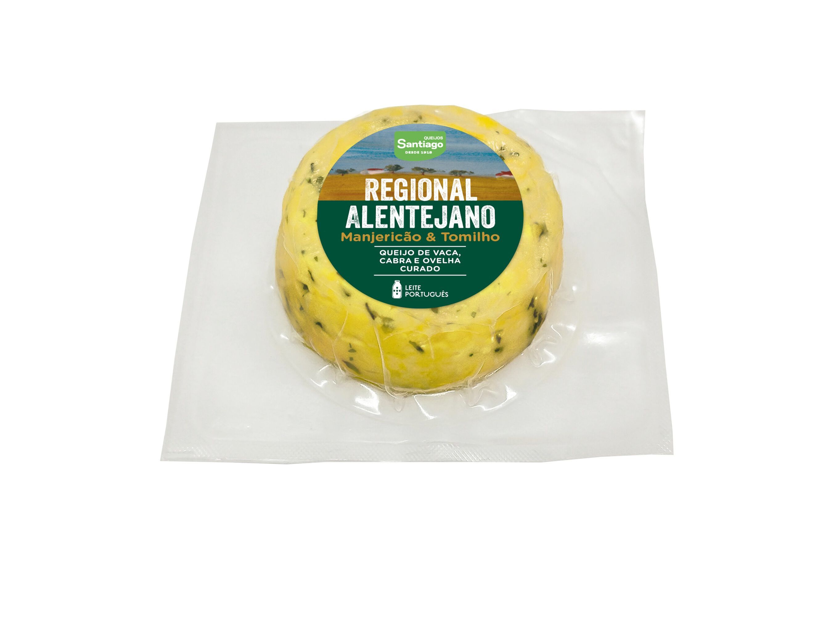 QUEIJO MISTURA MANJERIC&Atilde;O E TOMILHO SANTIAGO 90G
