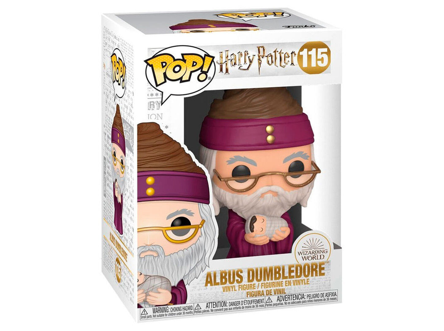 FIGURA FUNKO POP HP: HP- DUMBLEDORE W/BABY image number 1