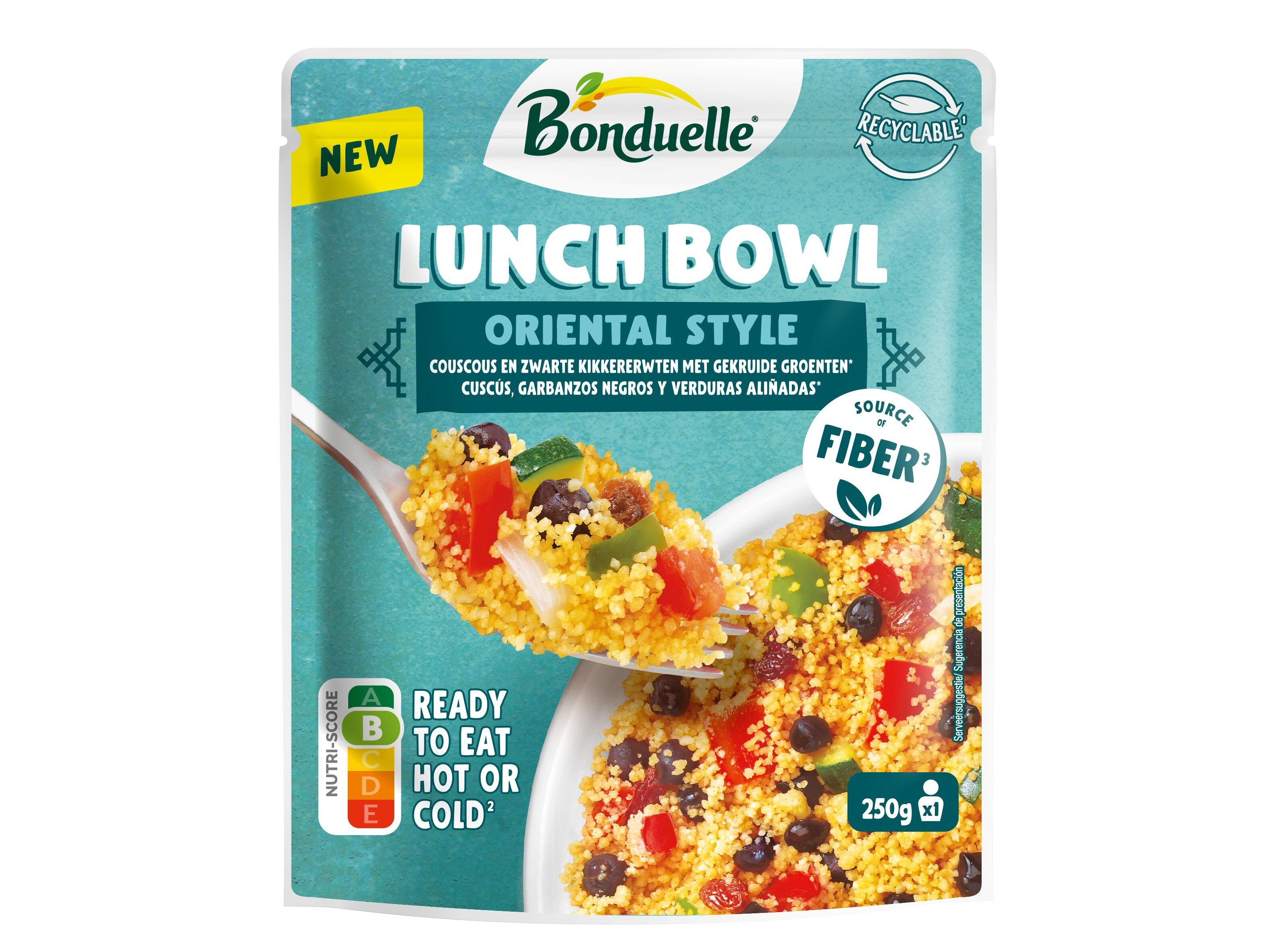 LUNCH BOWL BONDUELLE ORIENTAL 250G image number 0
